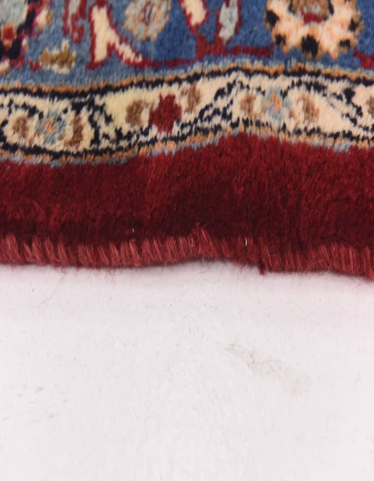 Detail image of  10' x 12' 6  Hand Knotted Mashad Persian Wool Rug