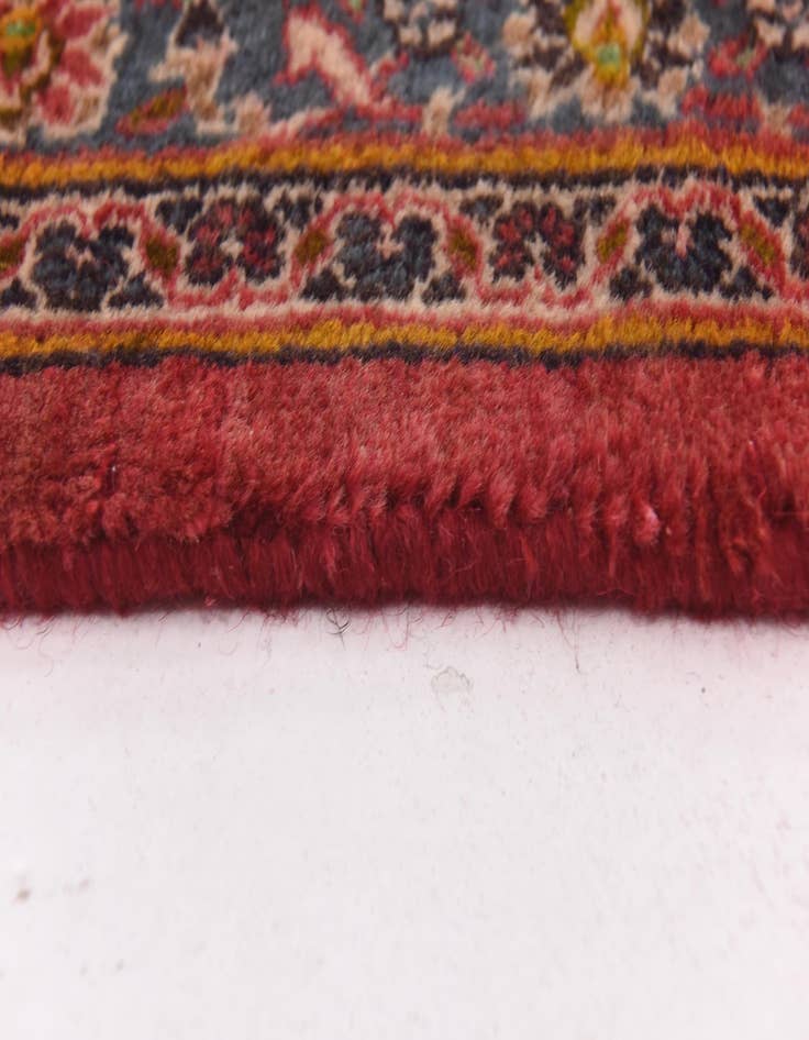 Detail image of  9' 8 x 12' 7  Hand Knotted Mashad Persian Wool Rug