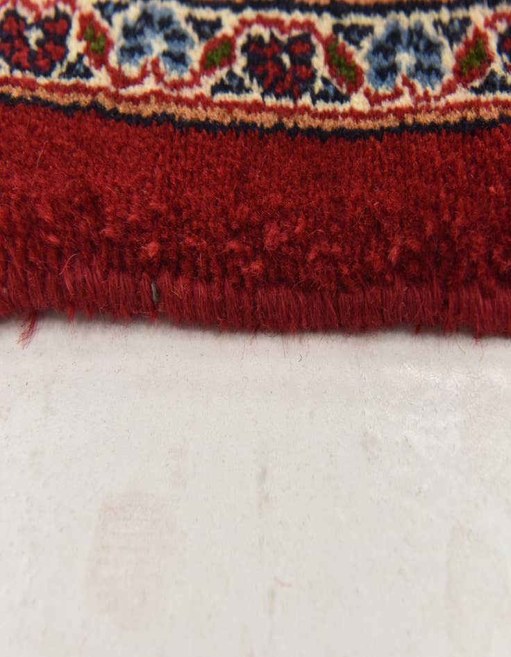 Detail image of  9' 8 x 13' 8  Hand Knotted Mashad Persian Wool Rug