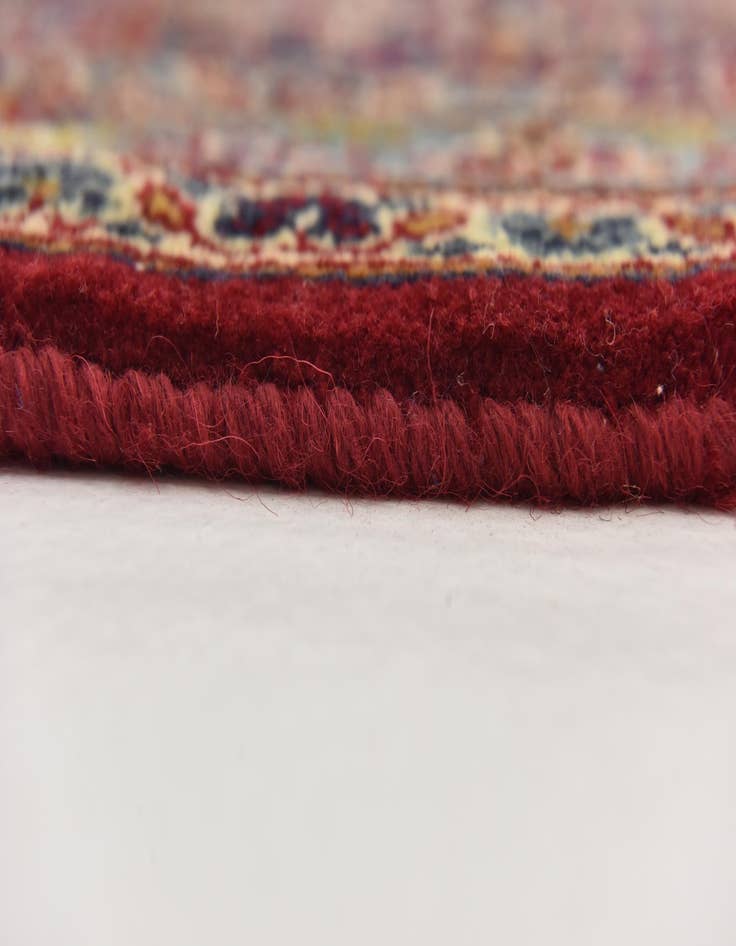 Detail image of  9' 7 x 13'  Hand Knotted Mashad Persian Wool Rug