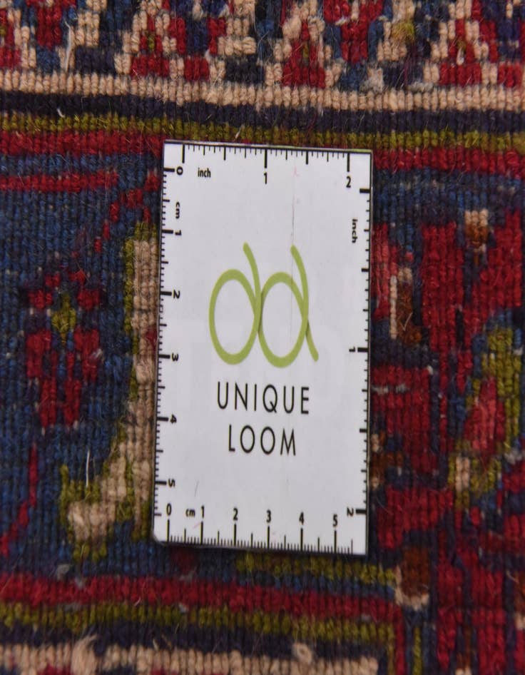 Detail image of  9' 8 x 12' 9  Hand Knotted Mashad Persian Wool Rug