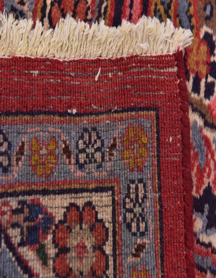 Detail image of  9' 8 x 12' 8  Hand Knotted Mashad Persian Wool Rug