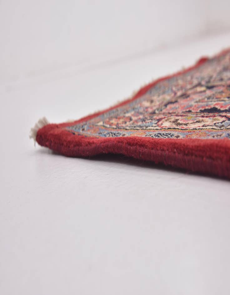 Detail image of  9' 8 x 12' 8  Hand Knotted Mashad Persian Wool Rug