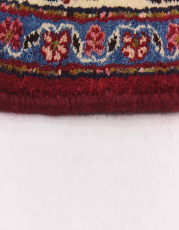 Detail image of  9' 6 x 12' 7  Hand Knotted Mashad Persian Wool Rug