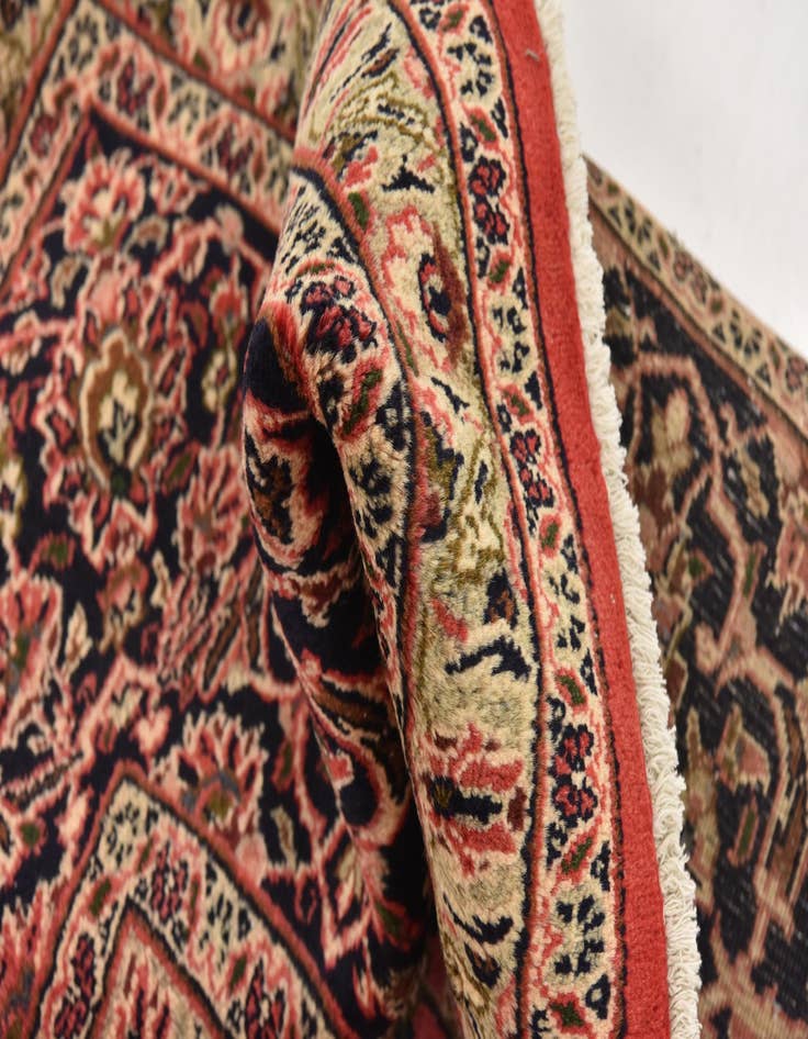 Detail image of  9' 7 x 13' 3  Hand Knotted Mashad Persian Wool Rug