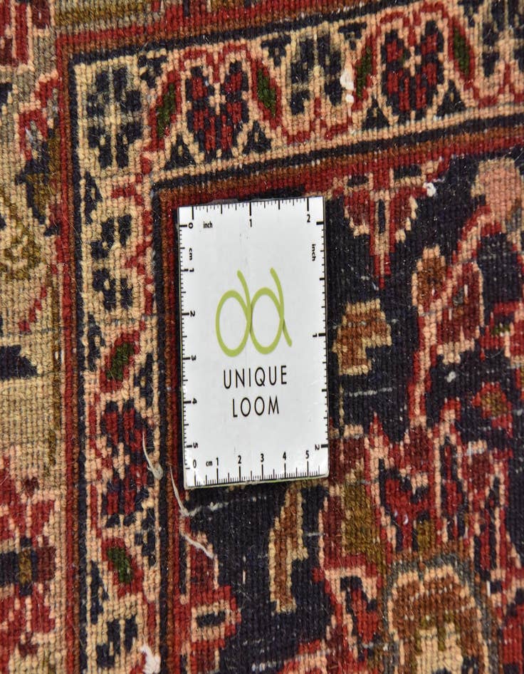 Detail image of  9' 7 x 13' 3  Hand Knotted Mashad Persian Wool Rug