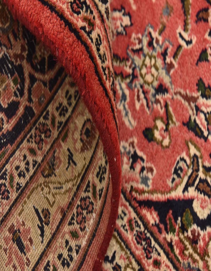 Detail image of  9' 7 x 13' 3  Hand Knotted Mashad Persian Wool Rug