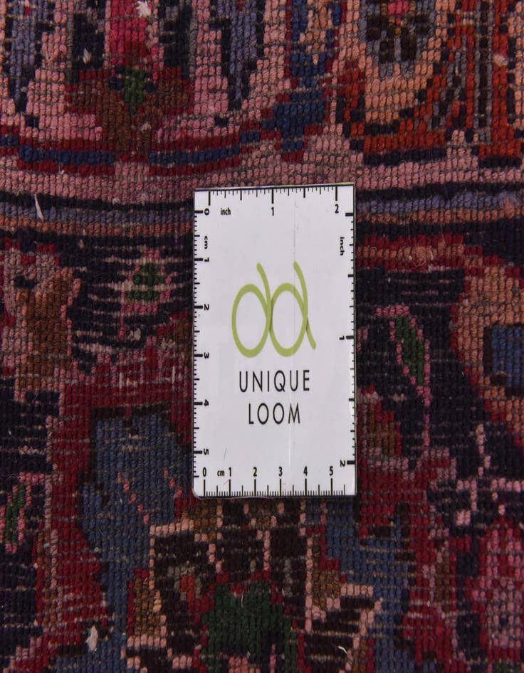 Detail image of  9' 9 x 12' 8  Hand Knotted Mashad Persian Wool Rug