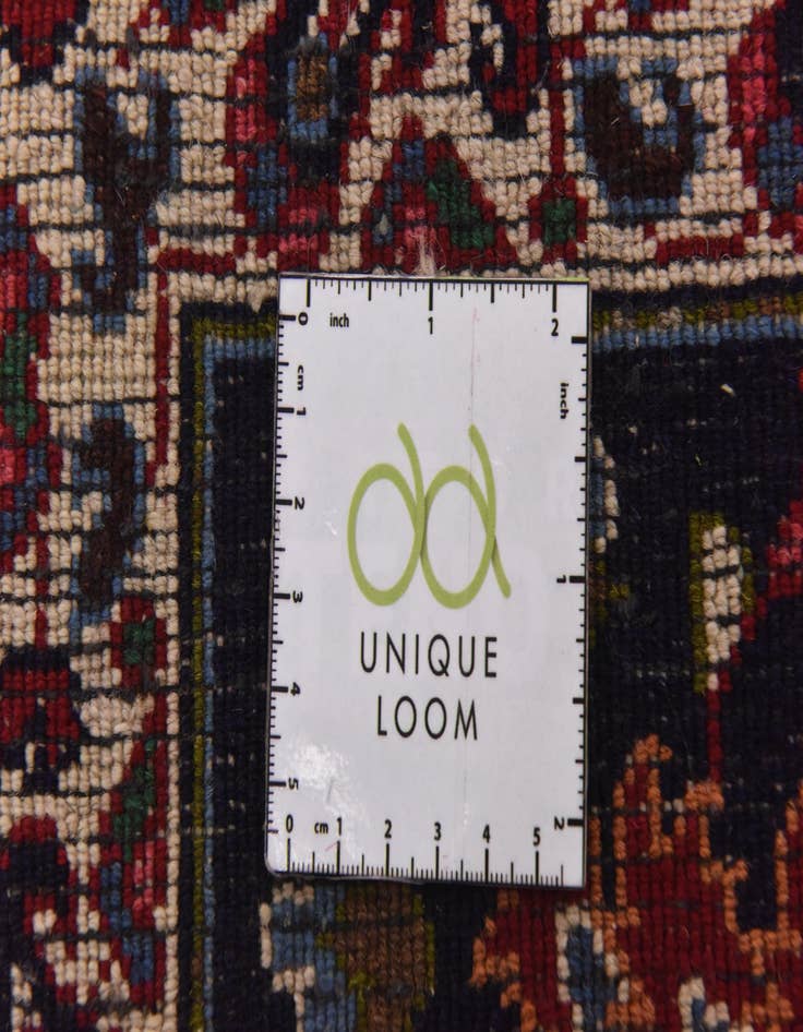 Detail image of  9' 4 x 12' 8  Hand Knotted Mashad Persian Wool Rug