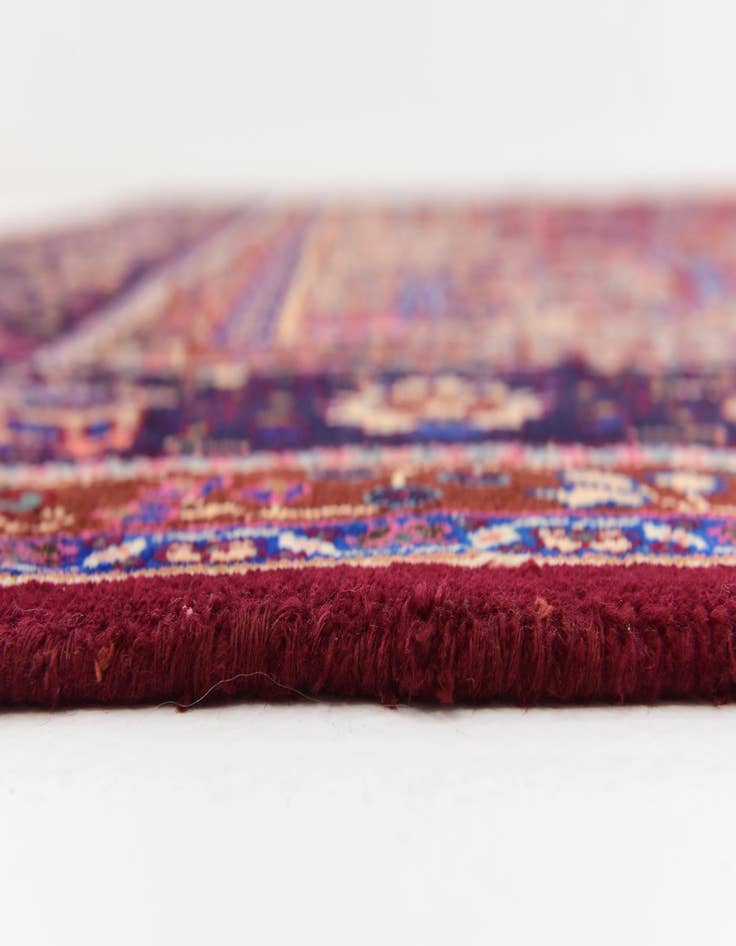 Detail image of  9' 10 x 13' 2  Hand Knotted Mashad Persian Wool Rug