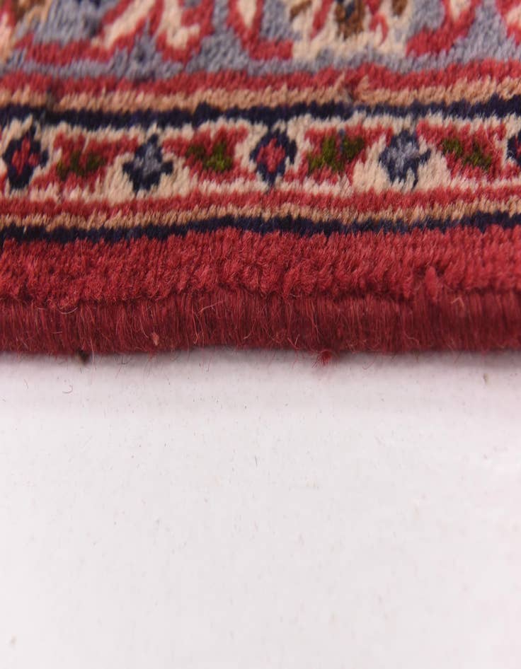 Detail image of  6' 4 x 9' 5  Hand Knotted Mashad Persian Wool Rug