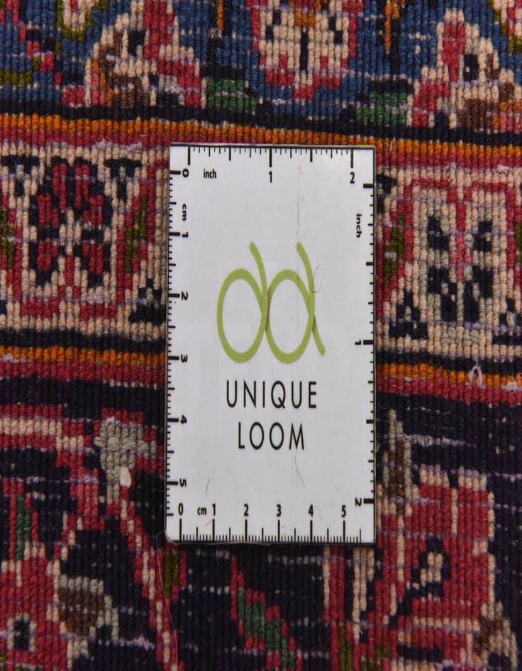 Detail image of  9' 8 x 12' 8  Hand Knotted Mashad Persian Wool Rug