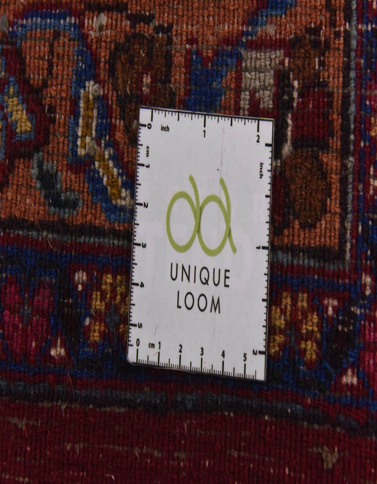 Detail image of  9' 7 x 12' 10  Hand Knotted Mashad Persian Wool Rug