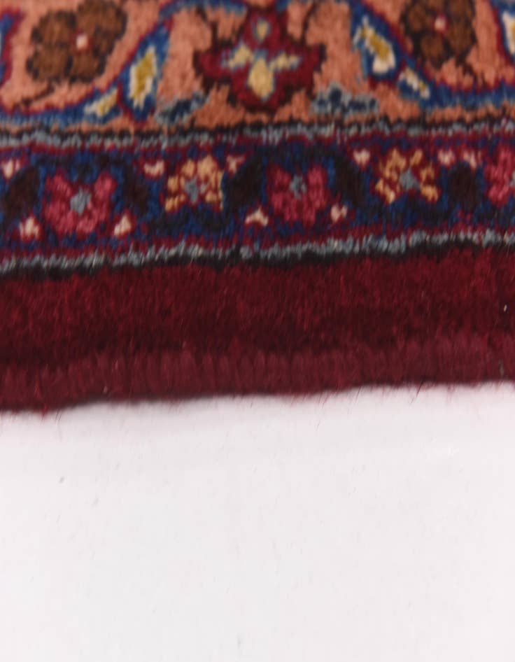 Detail image of  9' 7 x 12' 10  Hand Knotted Mashad Persian Wool Rug