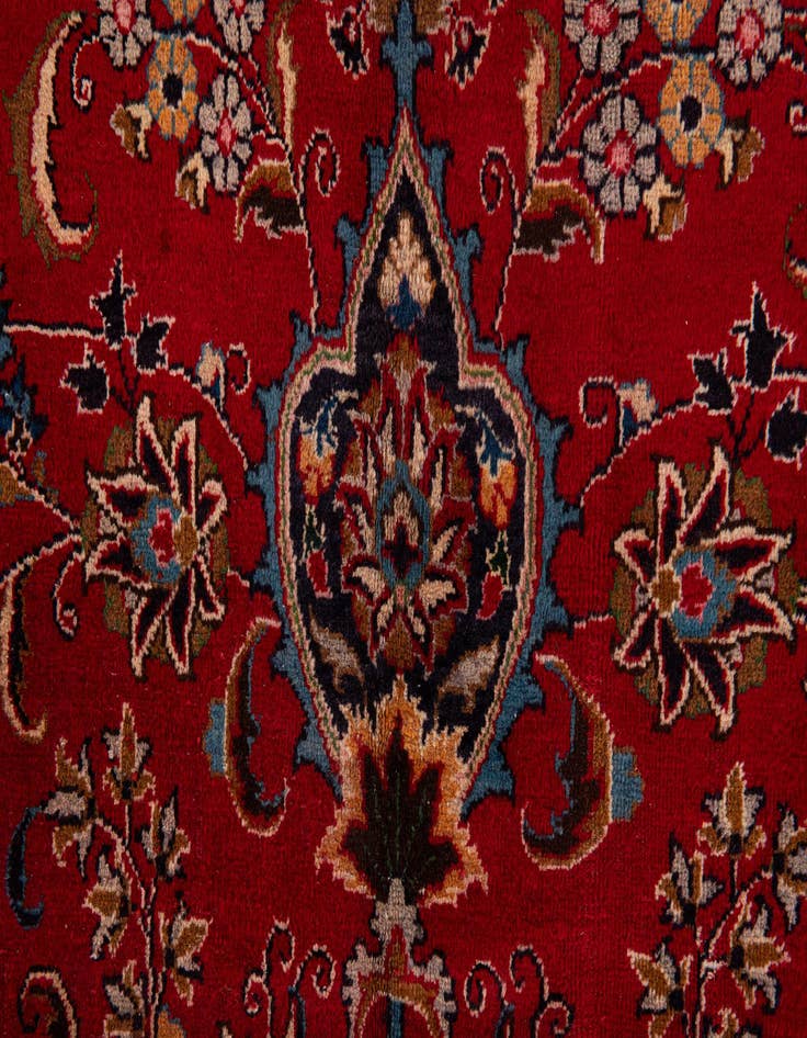 Detail image of  9' 7 x 12' 5 Mashad Wool Rug