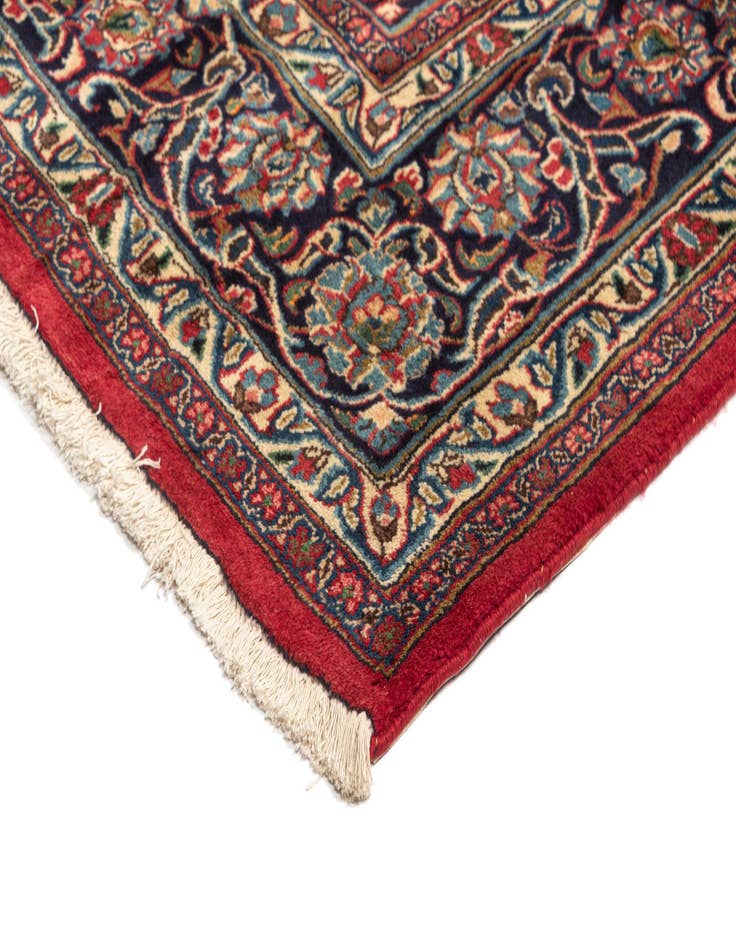 Detail image of  7' 11 x 11' 3 Mashad Wool Rug