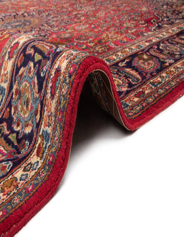 Detail image of  9' 3 x 12' Mashad Wool Rug