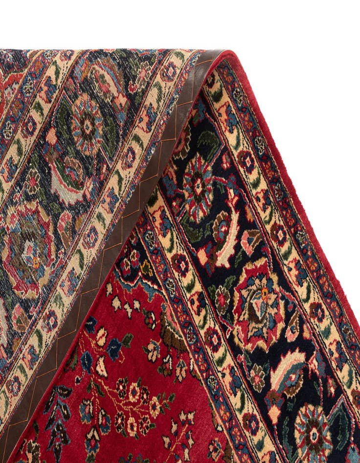 Detail image of  7' 10 x 10' 10 Mashad Wool Rug