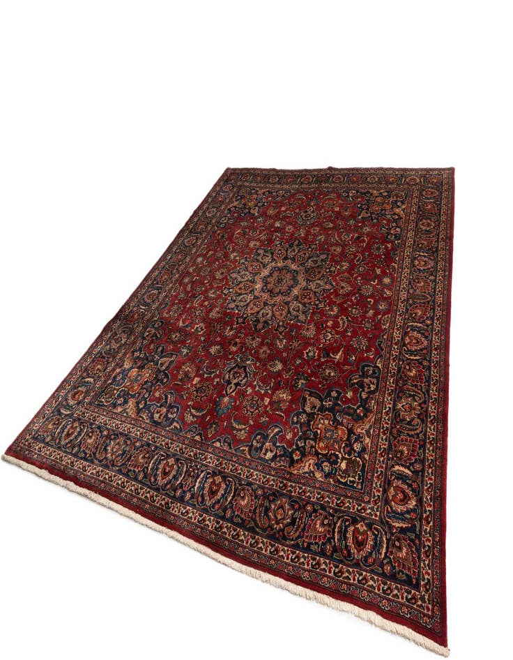 Detail image of  9' 9 x 11' 8 Mashad Wool Rug