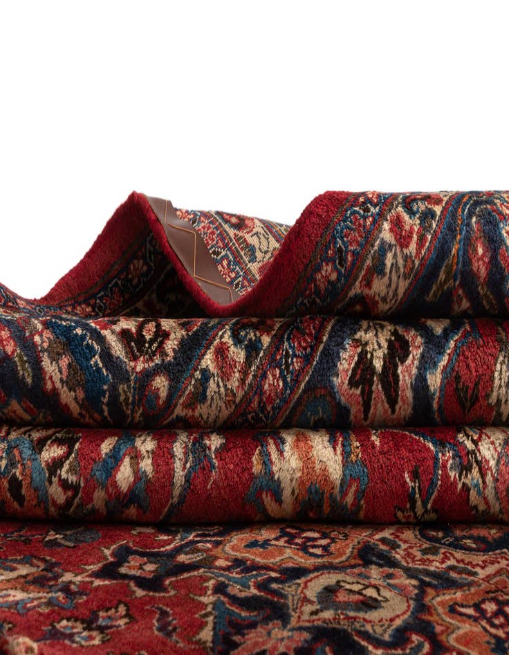 Detail image of  9' 9 x 11' 8 Mashad Wool Rug