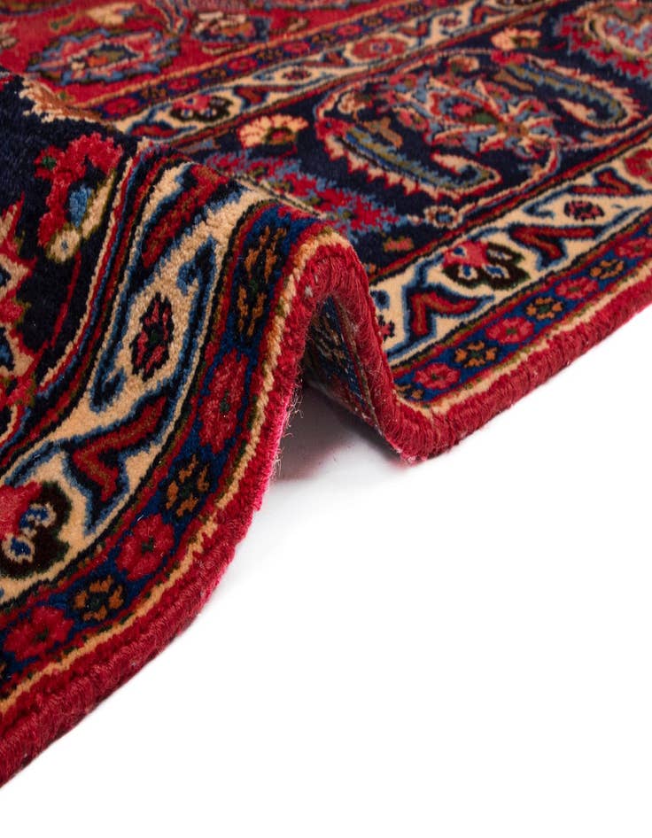 Detail image of  9' 7 x 13' Mashad Wool Rug