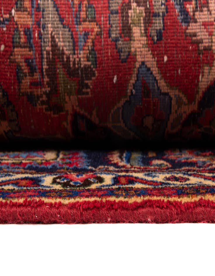 Detail image of  9' 7 x 13' Mashad Wool Rug