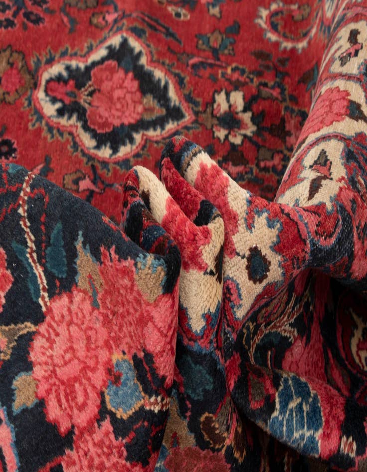 Detail image of  10' 2 x 13' 9 Mashad Wool Rug
