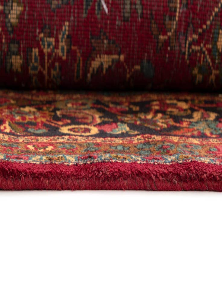 Detail image of  9' 8 x 12' 8  Hand Knotted Mashad Persian Wool Rug