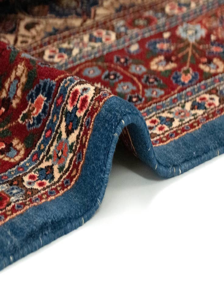 Detail image of  8' x 11' 8  Hand Knotted Mashad Persian Wool Rug