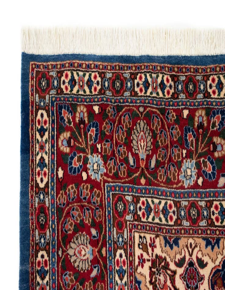 Detail image of  8' x 11' 8  Hand Knotted Mashad Persian Wool Rug