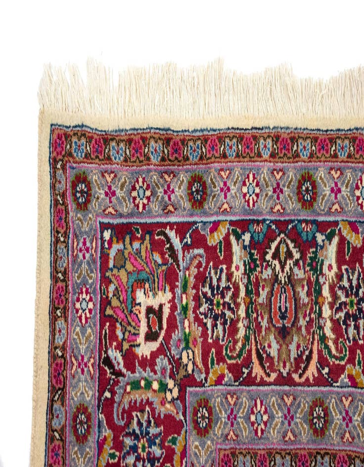 Detail image of  8' 2 x 11' 1  Hand Knotted Mashad Persian Wool Rug