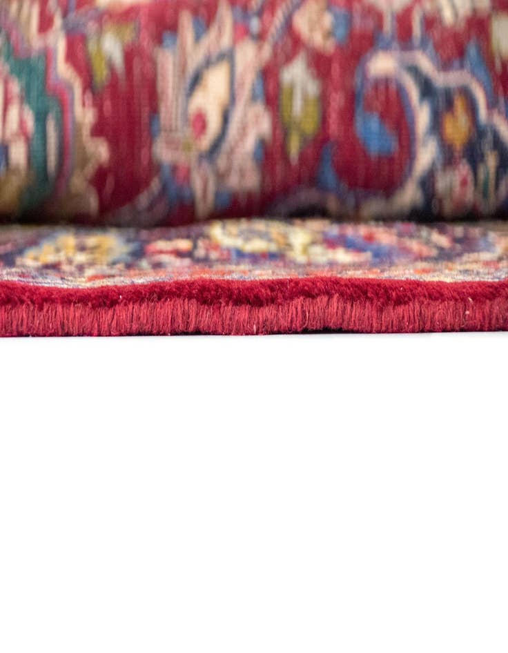 Detail image of  9' 6 x 13' 1  Hand Knotted Mashad Persian Wool Rug