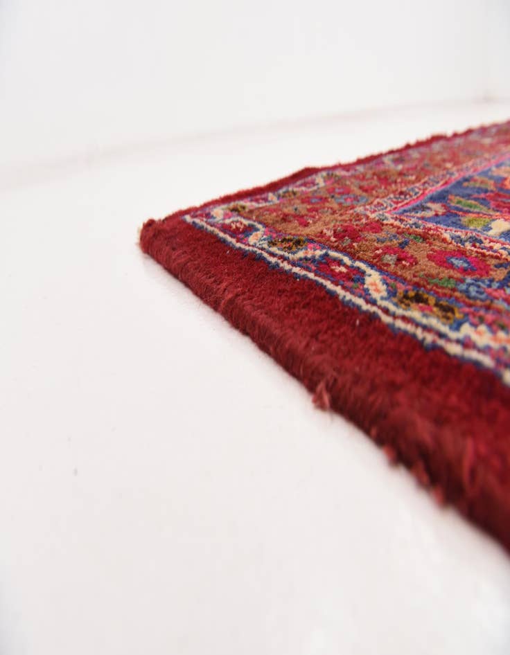 Detail image of  9' 7 x 13' 3  Hand Knotted Mashad Persian Wool Rug