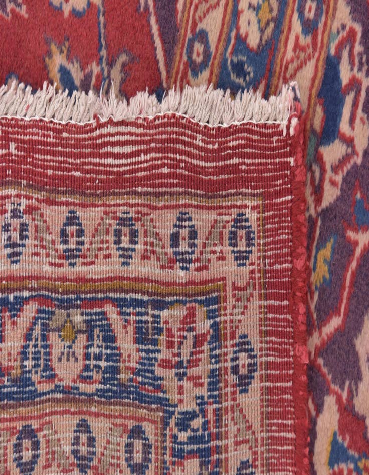 Detail image of  9' 8 x 13'  Hand Knotted Mashad Persian Wool Rug