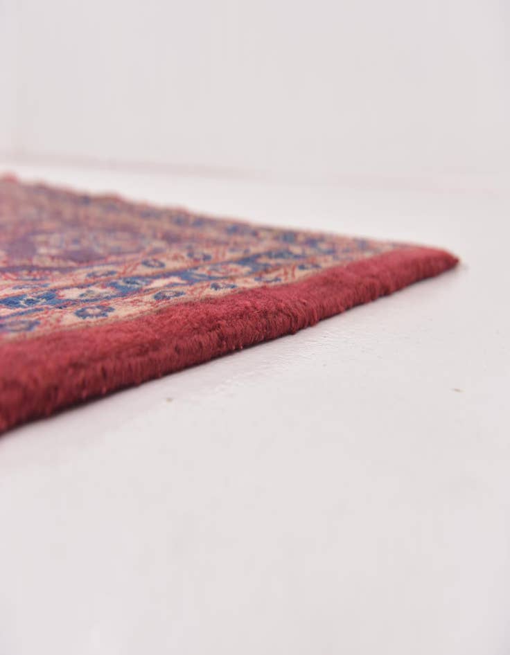 Detail image of  9' 8 x 13'  Hand Knotted Mashad Persian Wool Rug