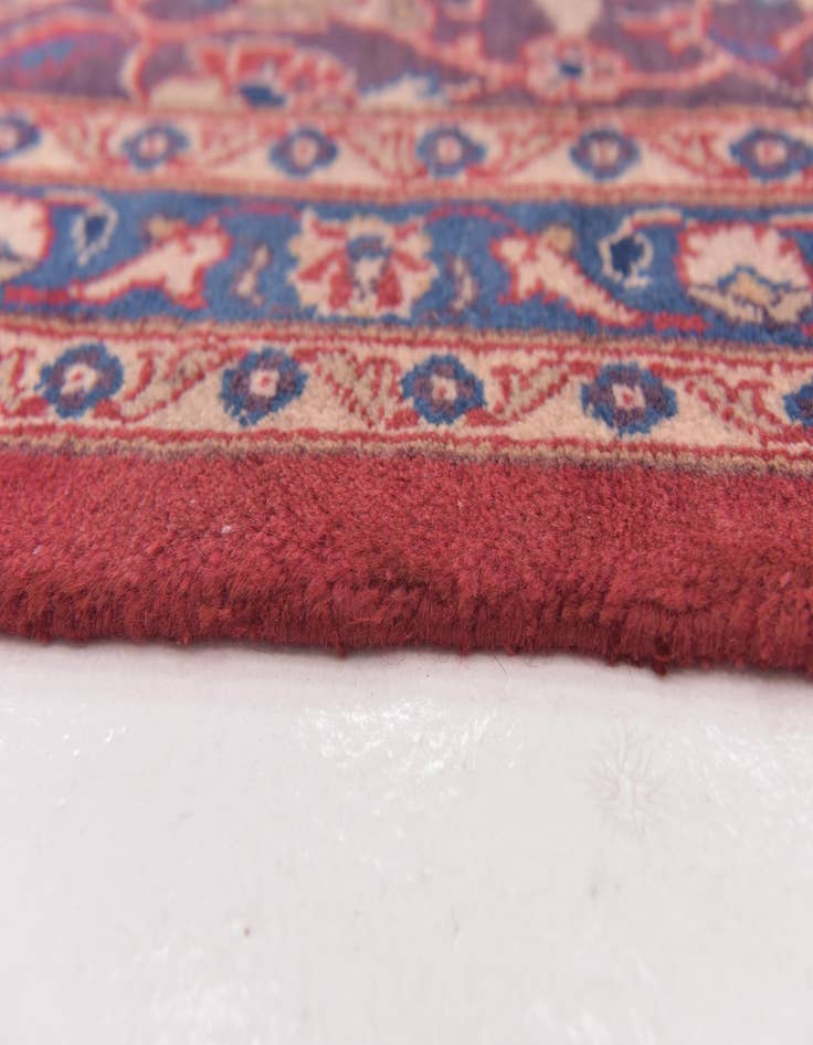 Detail image of  9' 8 x 13'  Hand Knotted Mashad Persian Wool Rug