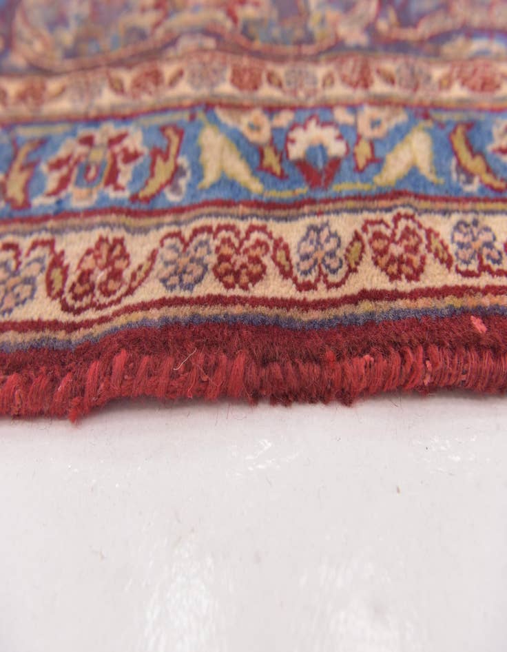 Detail image of  9' 9 x 12' 10  Hand Knotted Mashad Persian Wool Rug