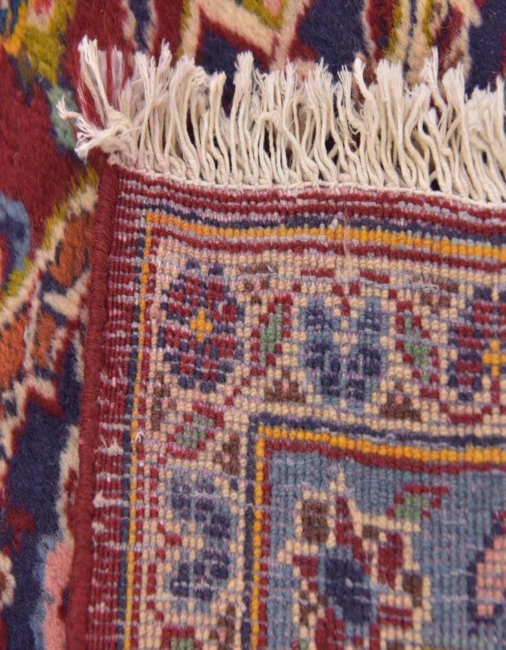 Detail image of  9' 8 x 12' 10  Hand Knotted Mashad Persian Wool Rug