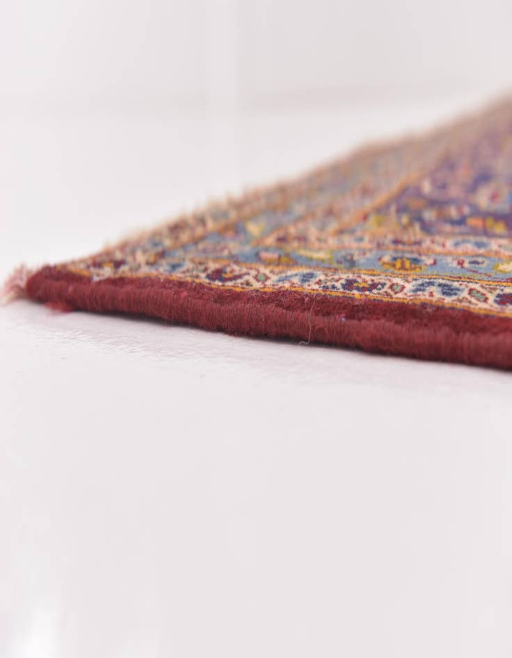 Detail image of  9' 8 x 12' 10  Hand Knotted Mashad Persian Wool Rug