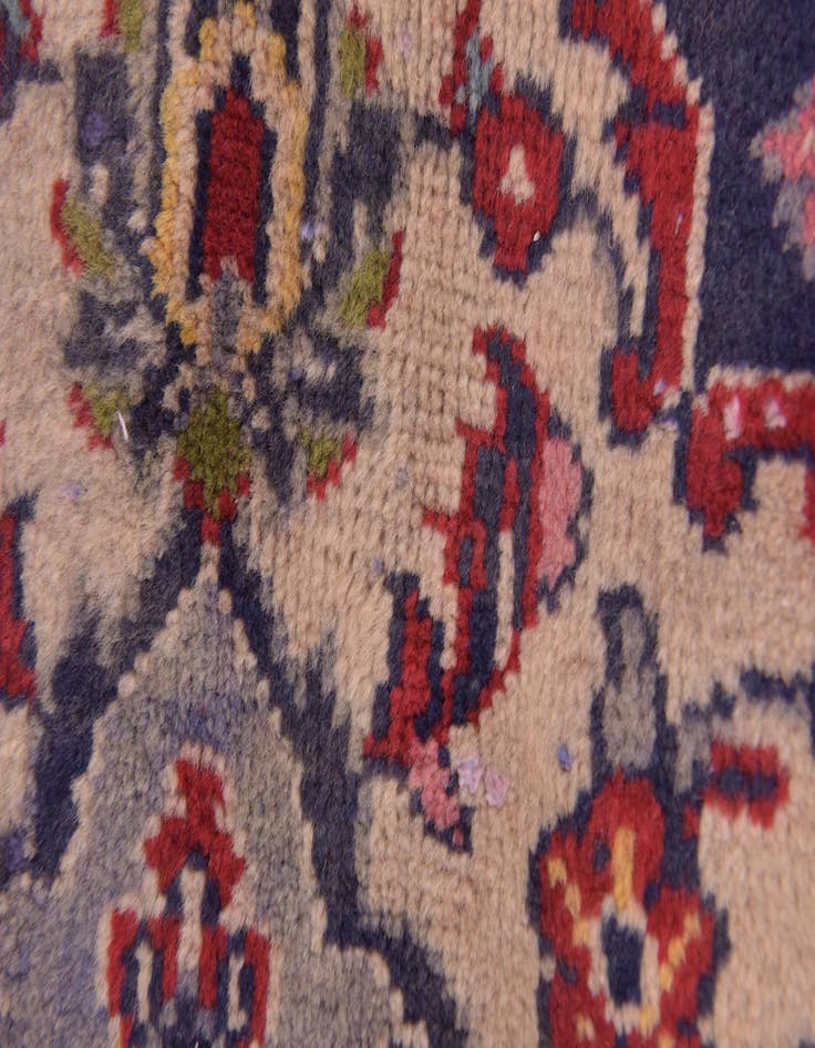 Detail image of  9' 7 x 13' 4  Hand Knotted Mashad Persian Wool Rug