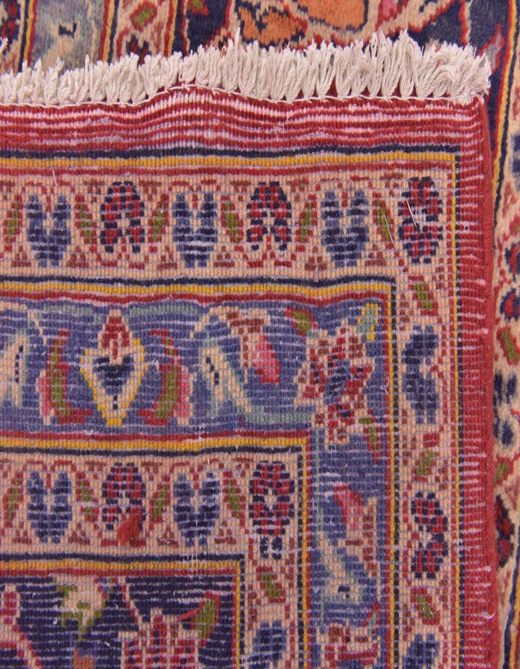 Detail image of  9' 7 x 13' 4  Hand Knotted Mashad Persian Wool Rug