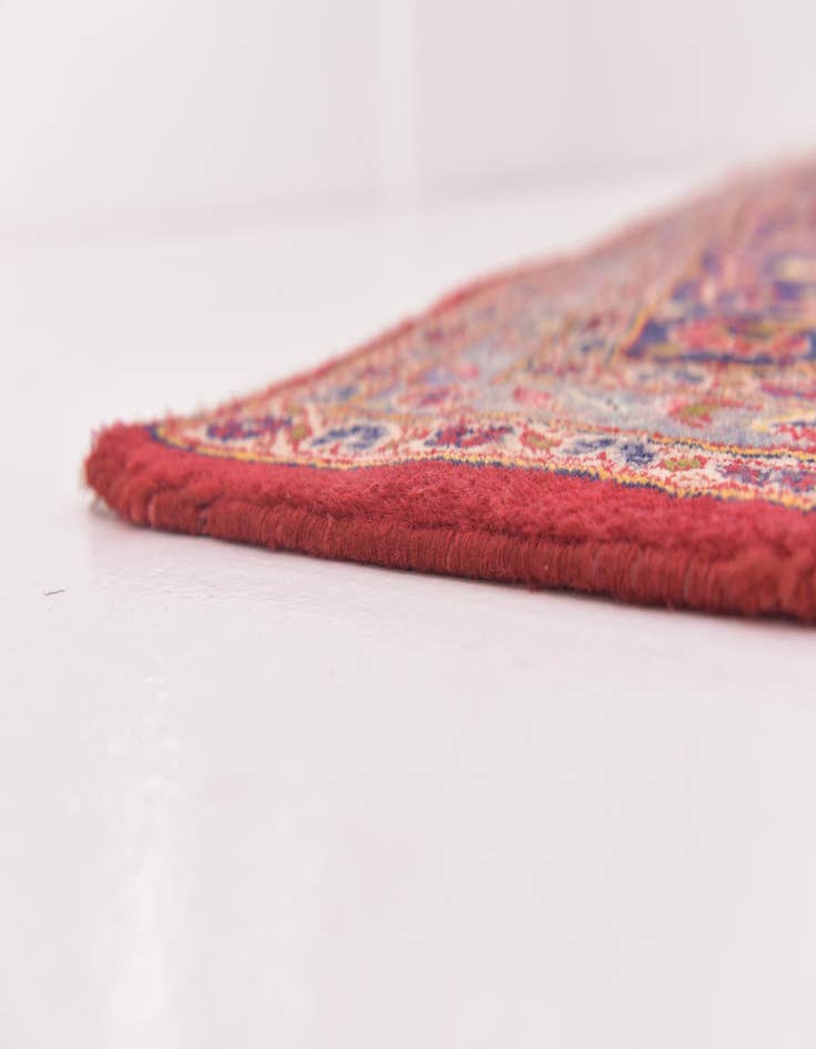 Detail image of  9' 7 x 13' 4  Hand Knotted Mashad Persian Wool Rug