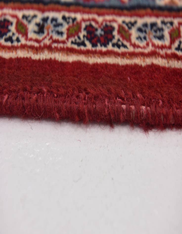 Detail image of  9' 8 x 12' 6  Hand Knotted Mashad Persian Wool Rug