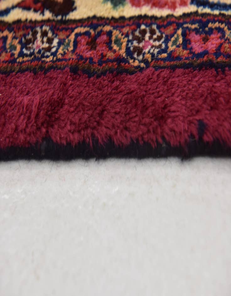 Detail image of  10' 3 x 12' 8  Hand Knotted Mashad Persian Wool Rug