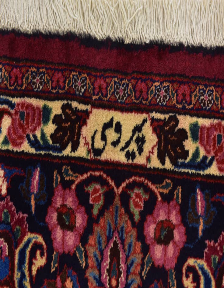 Detail image of  10' 3 x 12' 8  Hand Knotted Mashad Persian Wool Rug