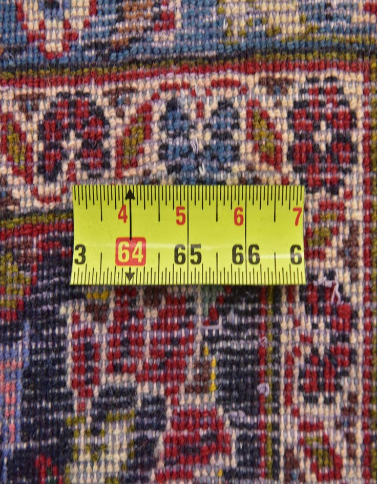 Detail image of  9' 8 x 13' 4  Hand Knotted Mashad Persian Wool Rug