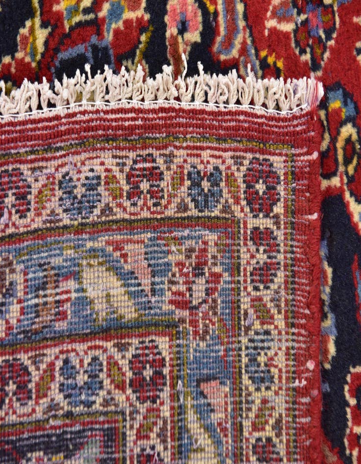 Detail image of  9' 8 x 13' 4  Hand Knotted Mashad Persian Wool Rug