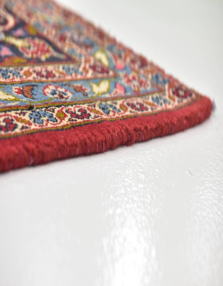 Detail image of  9' 8 x 13' 4  Hand Knotted Mashad Persian Wool Rug