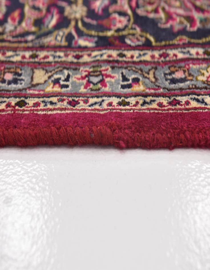 Detail image of  10' x 12' 8  Hand Knotted Mashad Persian Wool Rug