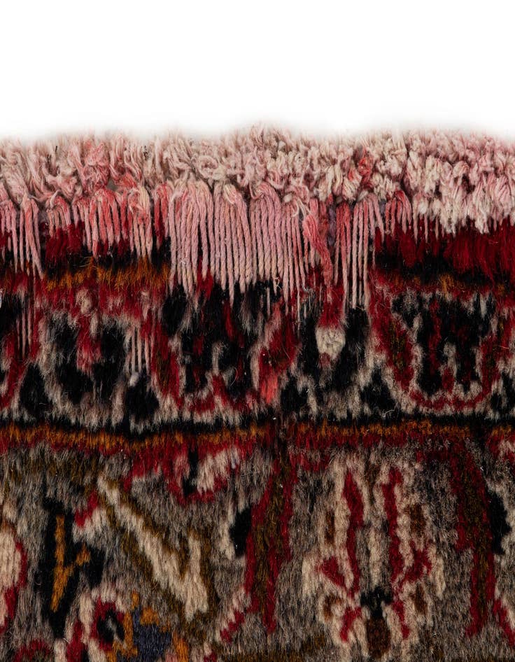 Detail image of  9' 7 x 12' 7  Hand Knotted Mashad Persian Wool Rug